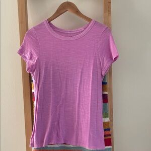 Banana Republic Lilac Short Sleeve Tee S